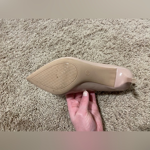 Fama pastor 345 cream/tan heels - Picture 3 of 3